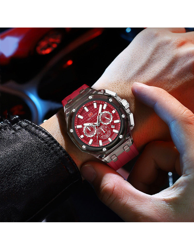 MINI FOCUS Montre Pour Hommes MF-0616 En Silicone - Originale-
