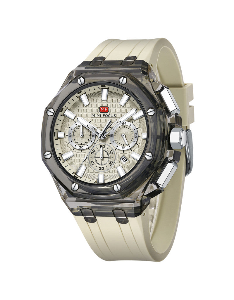 MINI FOCUS Montre Pour Hommes MF-0616 En Silicone - Originale-