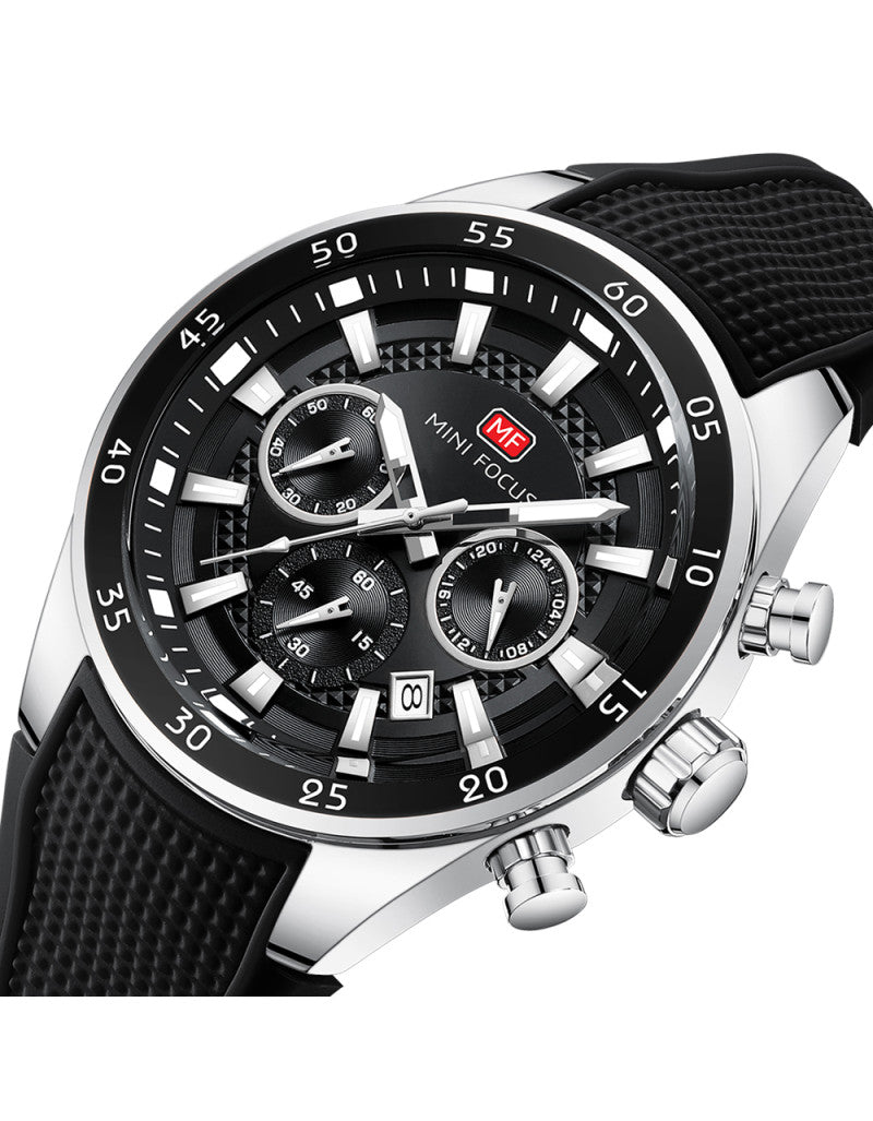 MINI FOCUS MF0627G – Montre Homme Sport Multifonction Waterproof