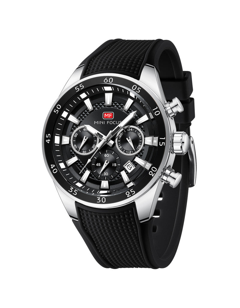 MINI FOCUS MF0627G – Montre Homme Sport Multifonction Waterproof