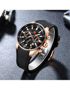 MINI FOCUS MF0627G – Montre Homme Sport Multifonction Waterproof