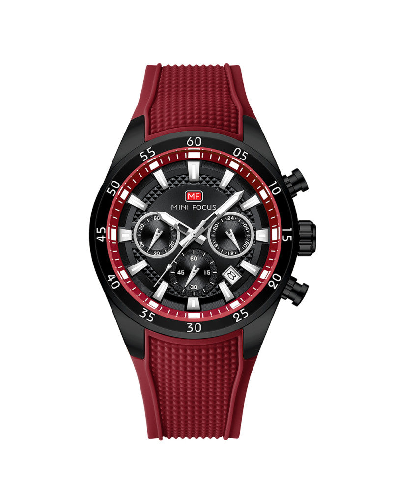 MINI FOCUS MF0627G – Montre Homme Sport Multifonction Waterproof