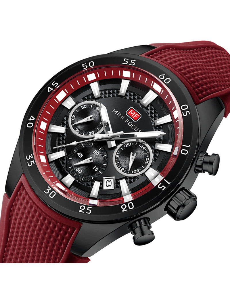 MINI FOCUS MF0627G – Montre Homme Sport Multifonction Waterproof