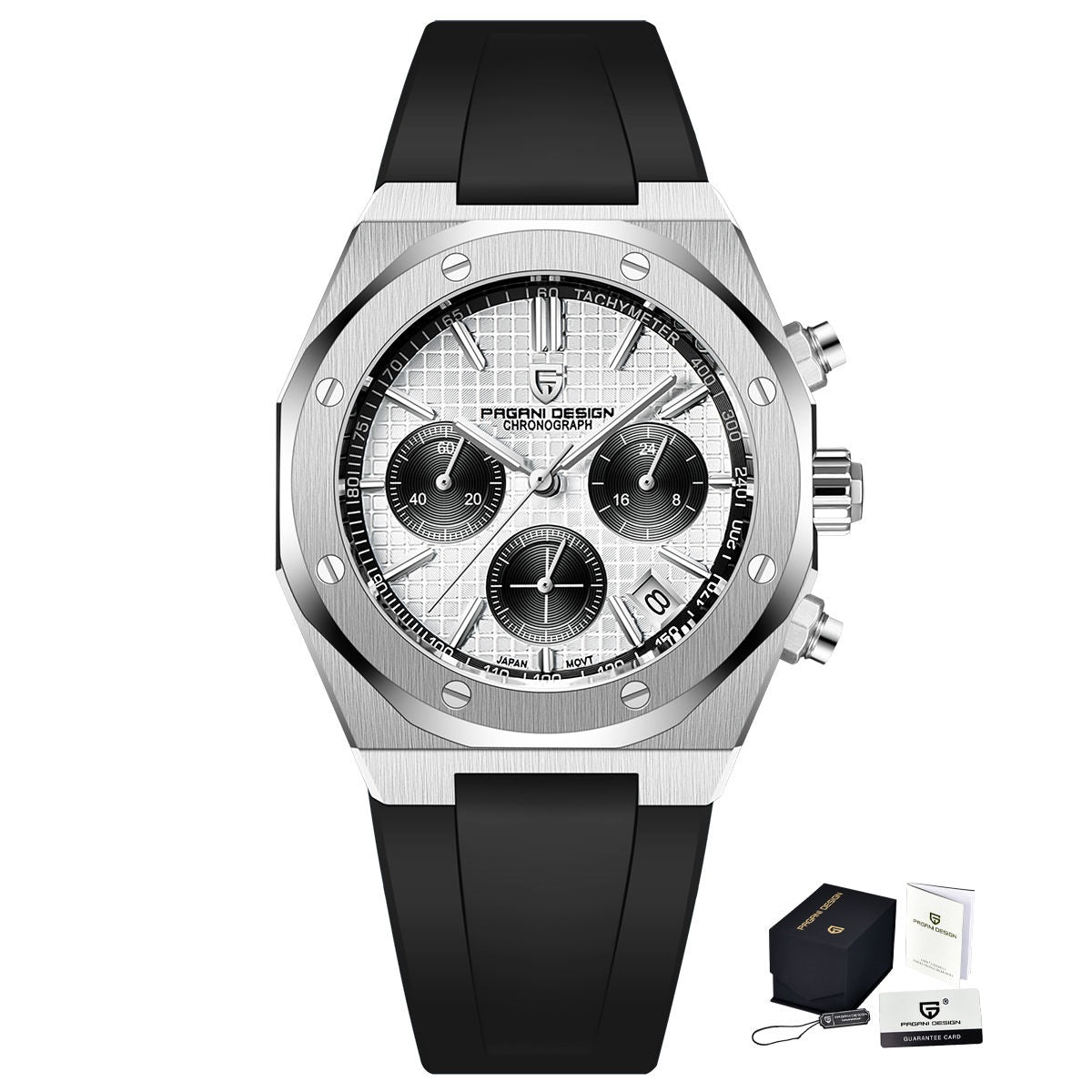 PAGANI DESIGN PD-1707 Royal Oak Chronograph Cadran Bleu