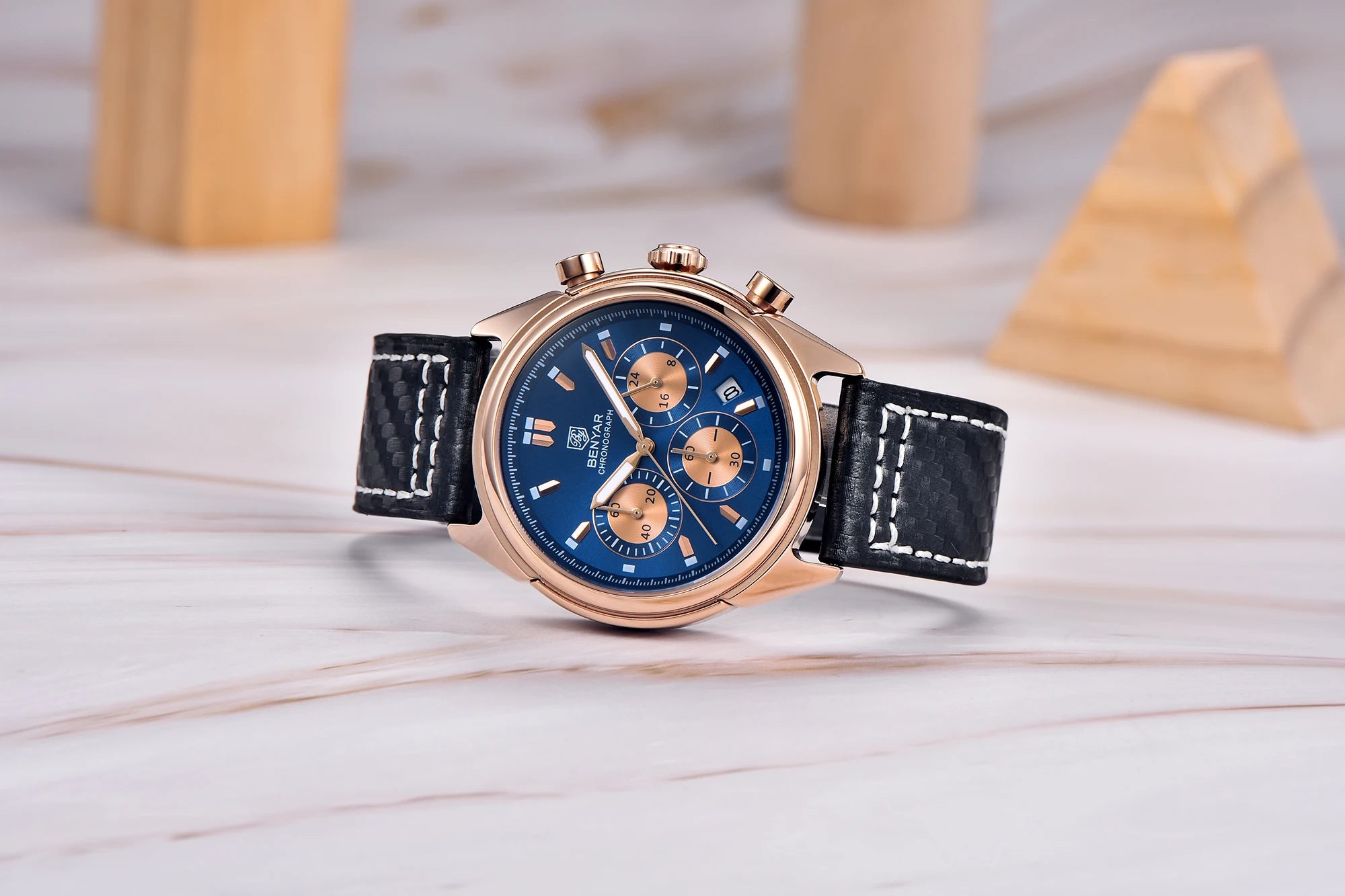 Montre Homme Benyar Chronographe Luxe Sport BY-5173