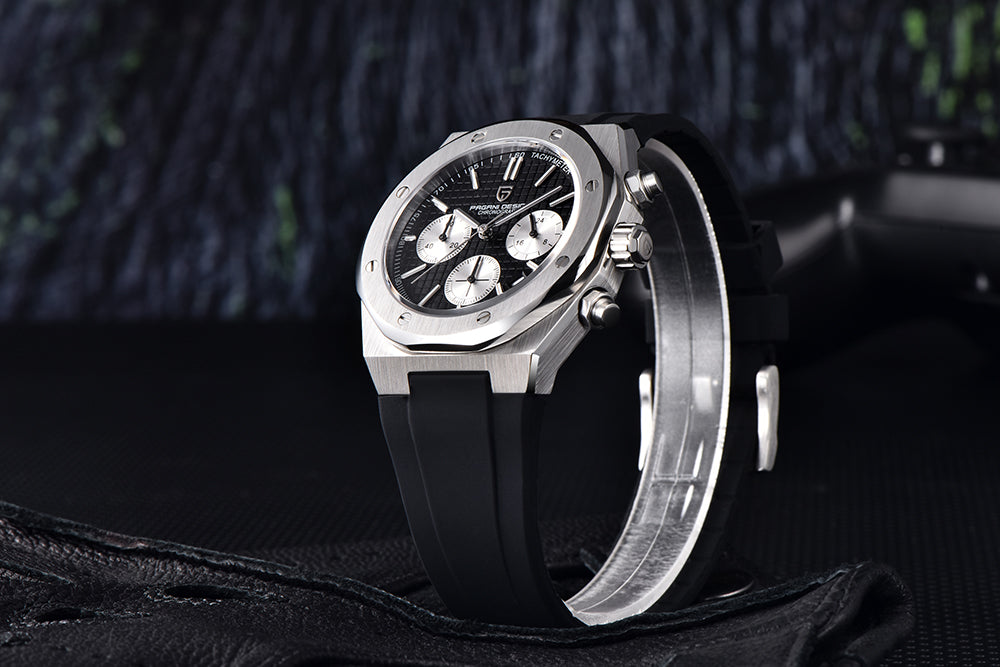 PAGANI DESIGN PD-1707 Royal Oak Chronograph Cadran Bleu
