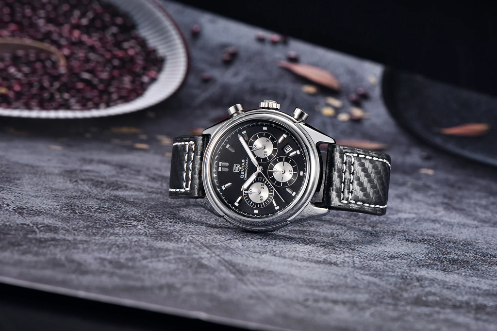 Montre Homme Benyar Chronographe Luxe Sport BY-5173