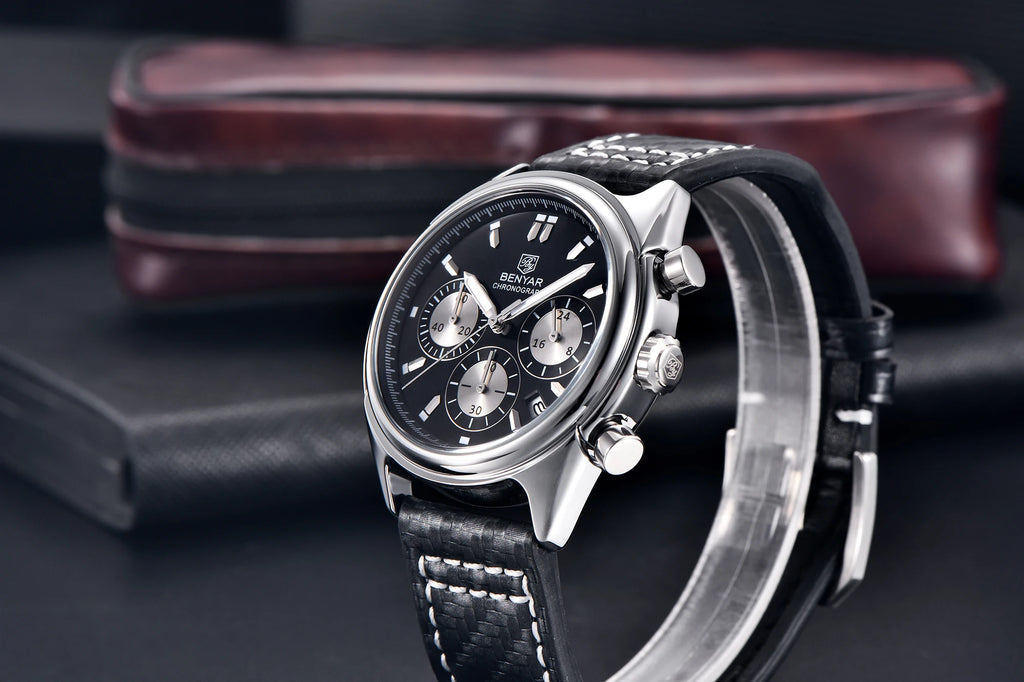 Montre Homme Benyar Chronographe Luxe Sport BY-5173