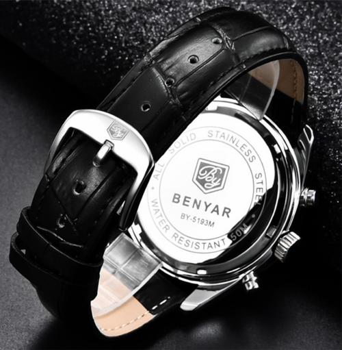 BENYAR BY-5193A Montre Homme Chronographe