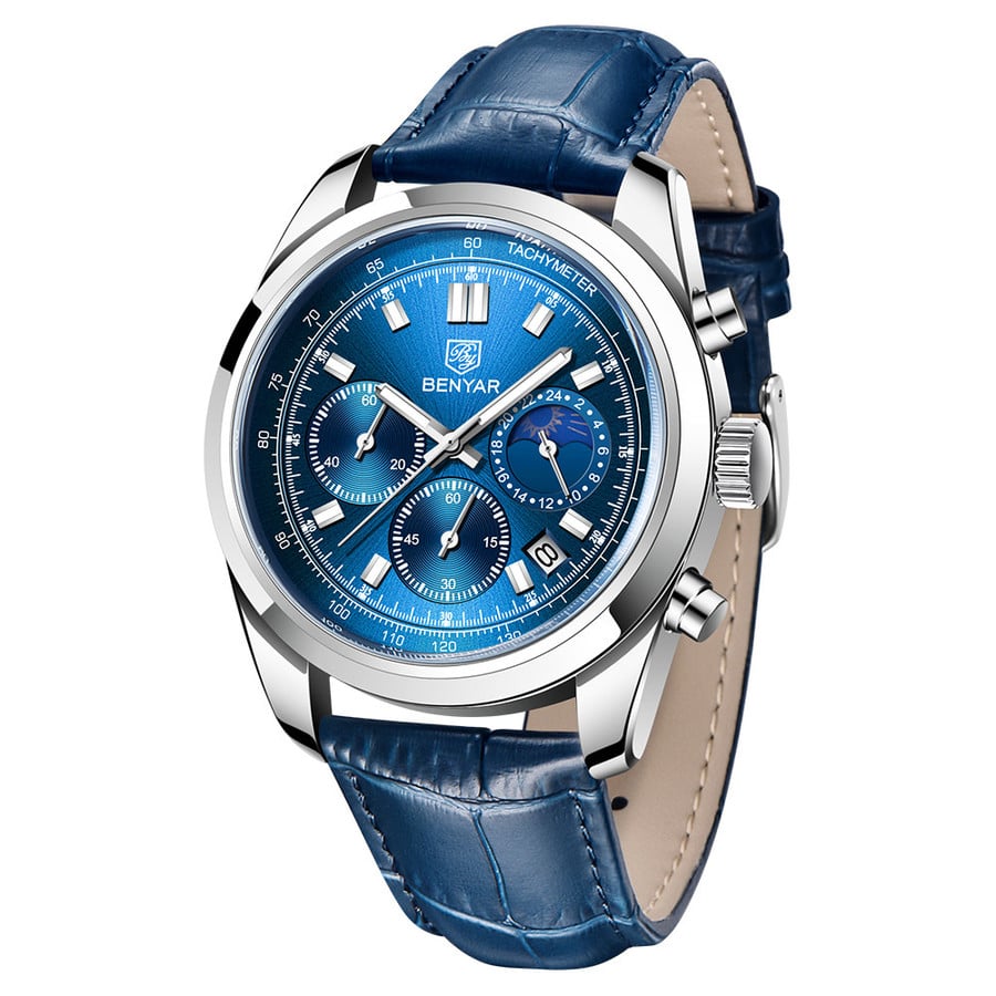 BENYAR BY-5193A Montre Homme Chronographe
