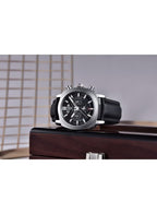 Montre Homme BENYAR BY-5205 – Sport Quartz, Bracelet Cuir, Waterproof