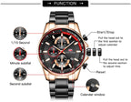 Montre Homme Chronographe Mini Focus MF0218G – Acier Inoxydable