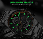 Montre Homme Chronographe Mini Focus MF0218G – Acier Inoxydable