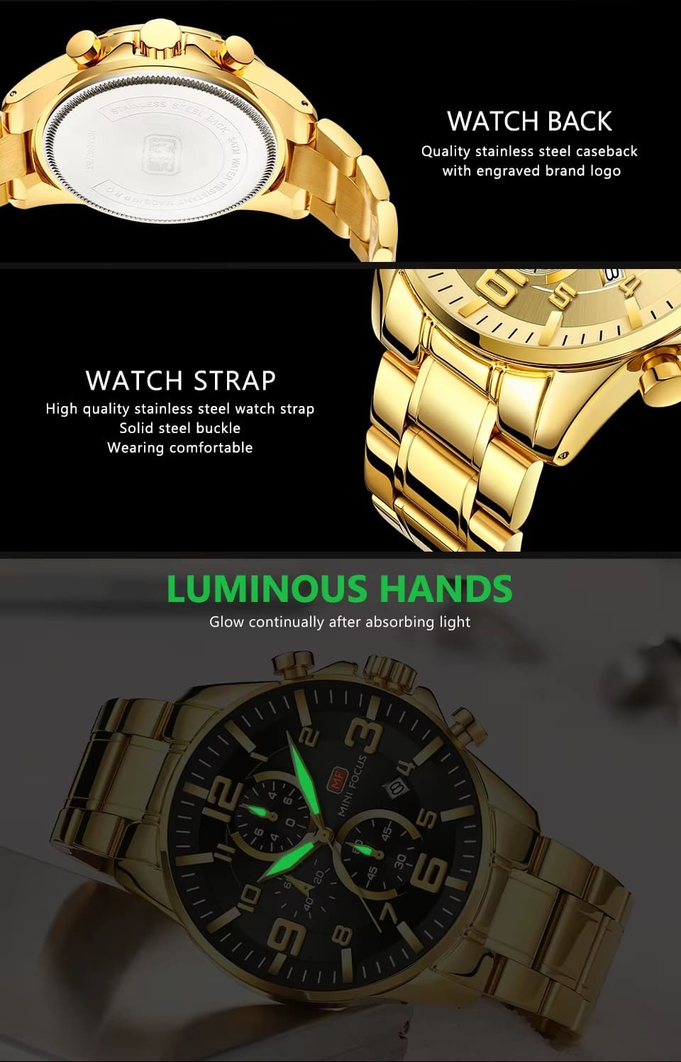 Montre Homme Mini Focus Chronographe Sport