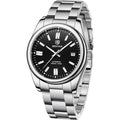 BENYAR Automatic — Montre Homme Acier Inoxydable 100M