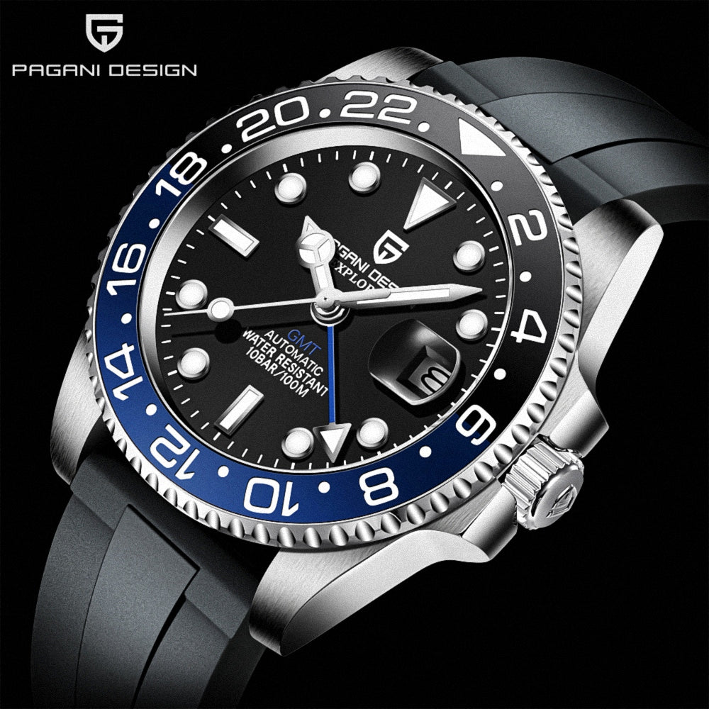Montre Homme Automatique GMT Pagani Design PD-1662