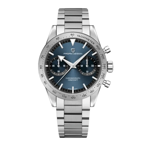 Montre Homme Chronographe Pagani Design PD-1766 – Quartz VK63, Verre Saphir, 10ATM