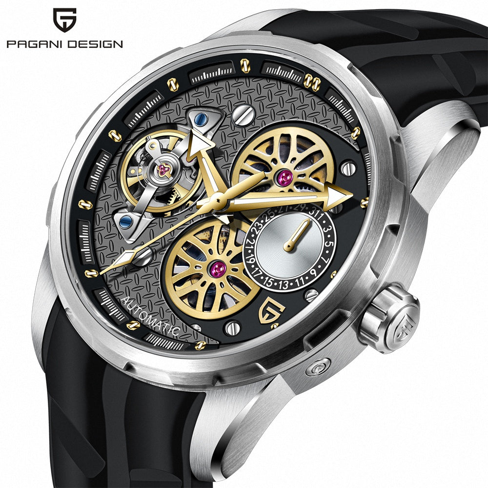 Montre Homme Pagani Design PD-YS022 – Automatique, Saphir, 10ATM