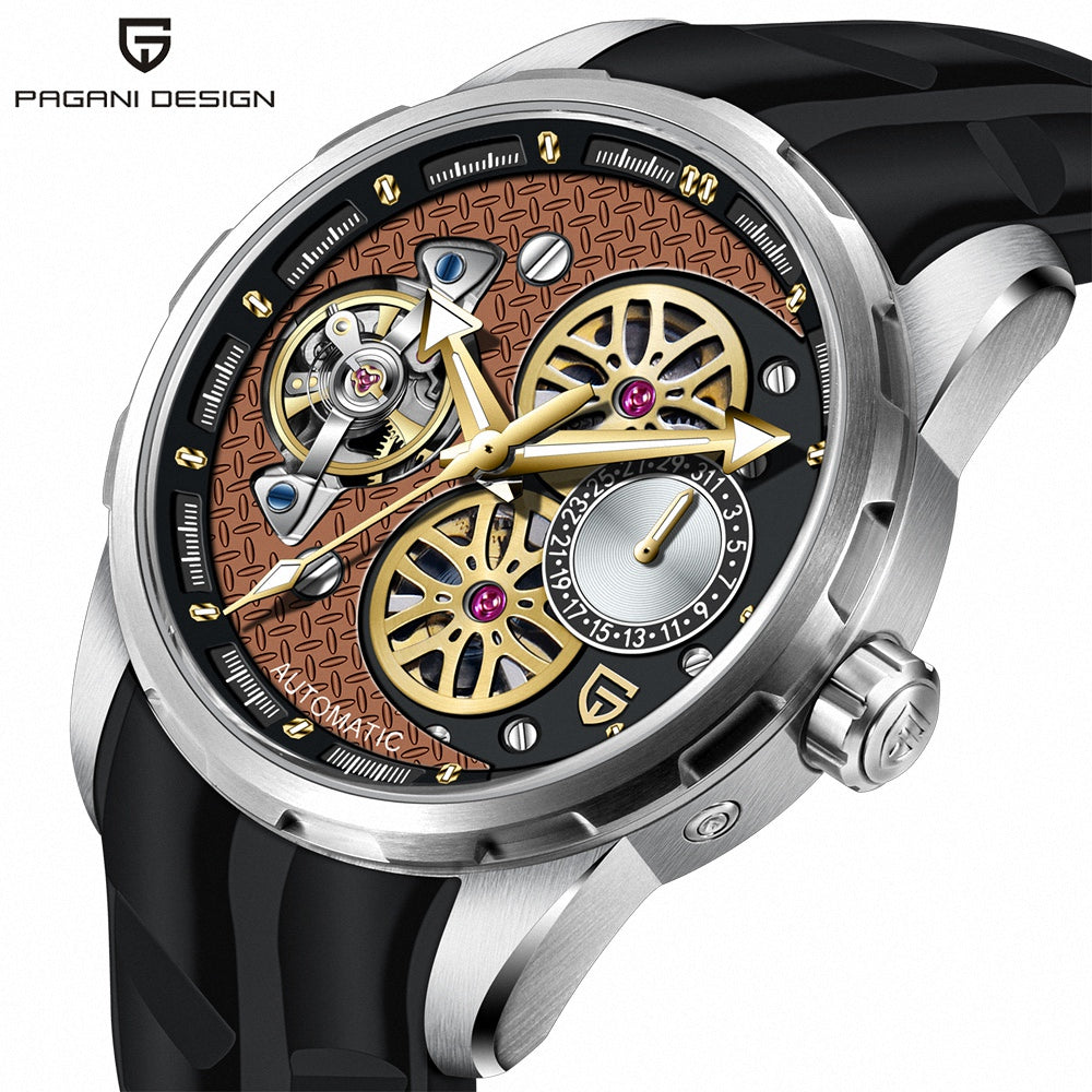 Montre Homme Pagani Design PD-YS022 – Automatique, Saphir, 10ATM