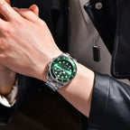 Montre Homme Benyar Business Quartz – Acier Inoxydable, Lumineuse, 3ATM