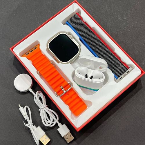 Pack Smart Watch et AirPods S20 Pro Max avec 2 Bracelets