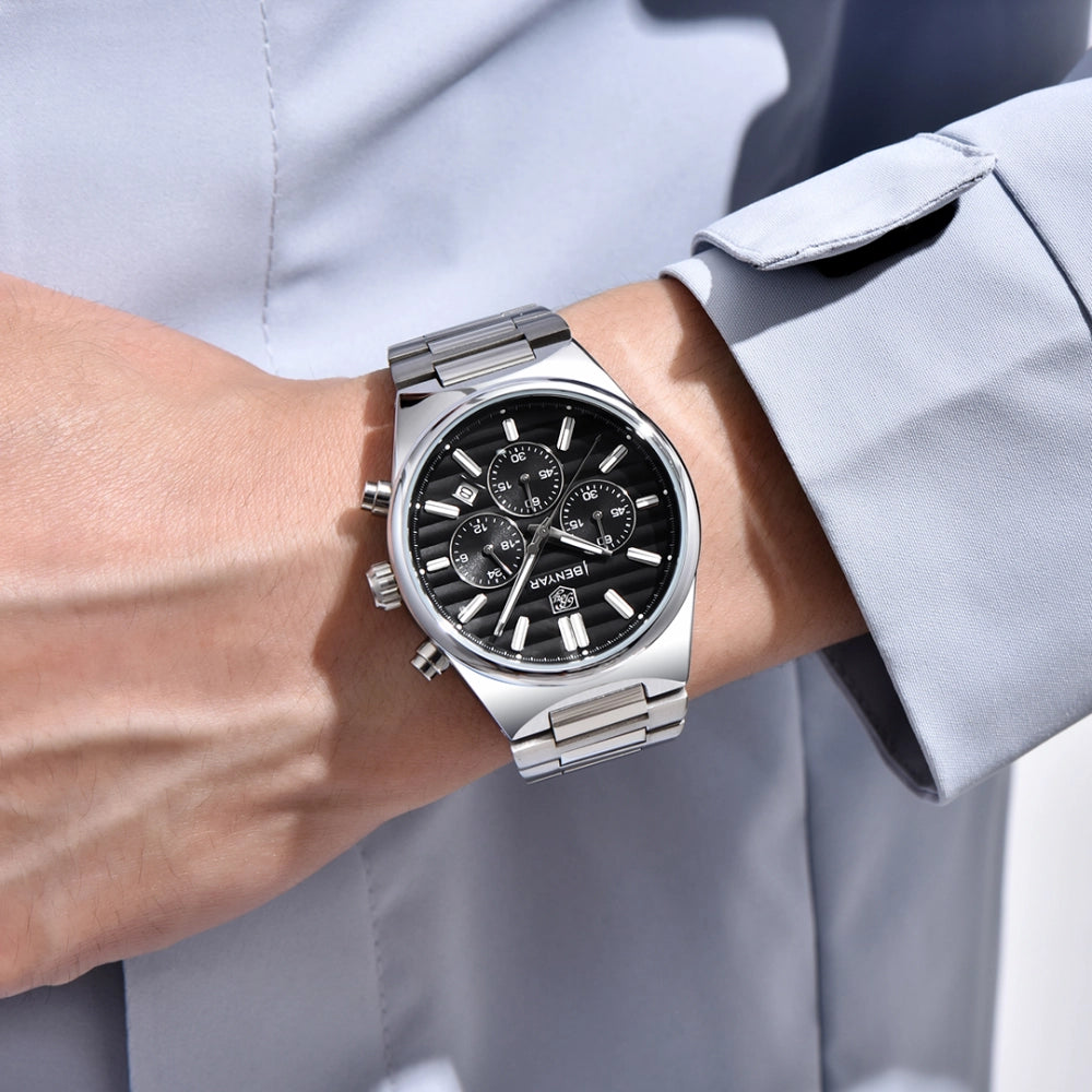 BENYAR BY-5214 – Montre Homme Chronographe Luxe Sport